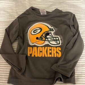 Kids Packers long sleeve t-shirt for size 12 months